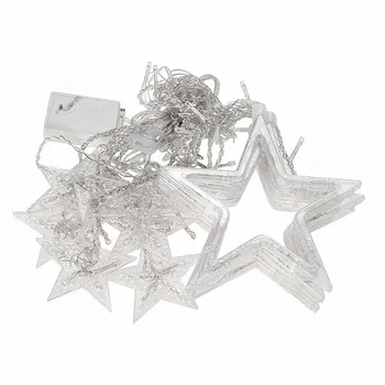 Christmas ornaments lights LED Star AC 220V 110V EU US Plug Light Star Curtain Stringing New Year's Holiday Decorations for Home
Christmas ornaments lights LED Star AC 220V 110V EU US Plug Light Star Curtain Stringing New Year's Holiday Decorations for Home