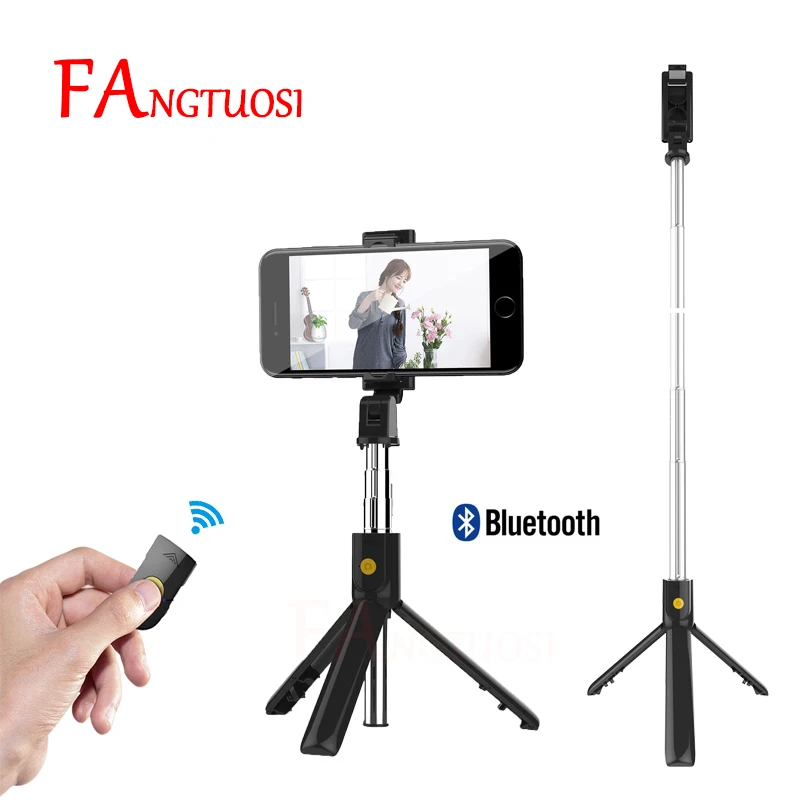 FANGTUOSI Foldable mini Tripod Bluetooth Selfie stick With Wireless Shutter Extendable Monopod Universal For iPhone IOS Android
FANGTUOSI Foldable mini Tripod Bluetooth Selfie stick With Wireless Shutter Extendable Monopod Universal For iPhone IOS Android