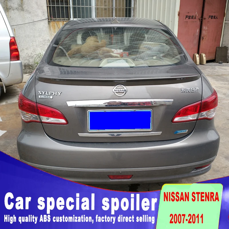 New streamline rear trunk roof high quality ABS material spoiler for nissan sentra 2007 2008 2009 2010 2011 by primer paint
New streamline rear trunk roof high quality ABS material spoiler for nissan sentra 2007 2008 2009 2010 2011 by primer paint