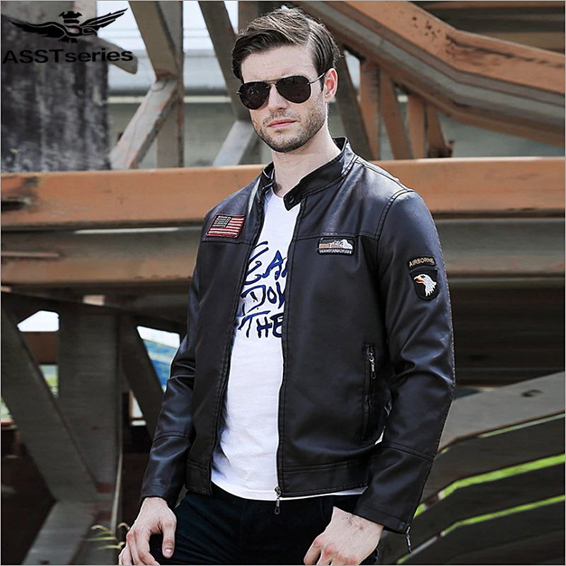 Men's Motorcycle Leather Jacket Men Winter PU Leather Jackets And Coats jaqueta de couro motoqueiro hombre veste cuir homme.DE01
Men's Motorcycle Leather Jacket Men Winter PU Leather Jackets And Coats jaqueta de couro motoqueiro hombre veste cuir homme.DE01