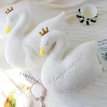 Crown White Swan Plush Toy Pillow Cushion Photo Props Children's Toys Home Decoration Sofa Bedroom Bay Window Decoration
Crown White Swan Plush Toy Pillow Cushion Photo Props Children's Toys Home Decoration Sofa Bedroom Bay Window Decoration