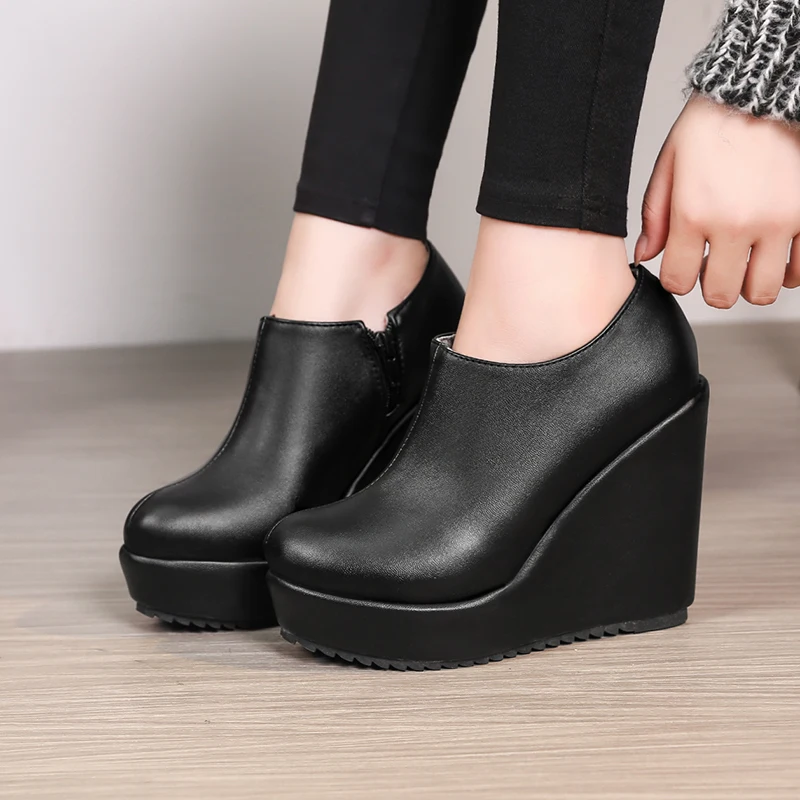 Shoes Women High Heels Shoes Plus Size Platform Wedges Female Pumps Casual Elegant Party Wedding Shoes 11cm
Shoes Women High Heels Shoes Plus Size Platform Wedges Female Pumps Casual Elegant Party Wedding Shoes 11cm
