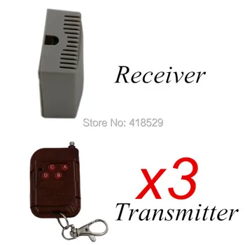 Auto Control Multi-function DC12V 4CH Wireless Remote Control Switch/ 4-Key Wooden Controller + 4 Channel 10A Receiver SKU: 5023
Auto Control Multi-function DC12V 4CH Wireless Remote Control Switch/ 4-Key Wooden Controller + 4 Channel 10A Receiver SKU: 5023