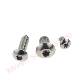 100pcs/Lot M2x6 mm M2*6 mm yuan cup Half round head 304 Stainless Steel Hex Socket Head Cap Screw Bolts
100pcs/Lot M2x6 mm M2*6 mm yuan cup Half round head 304 Stainless Steel Hex Socket Head Cap Screw Bolts
