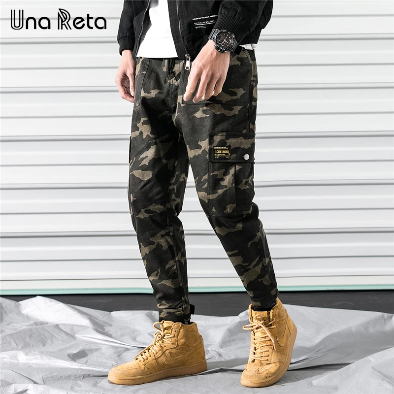 Una Reta Hip hop Mens Pants 2019 New Fashion Casual Camouflage Joggers Trousers Men Streetwear Pocket Design Pants Men Sweatpant
Una Reta Hip hop Mens Pants 2019 New Fashion Casual Camouflage Joggers Trousers Men Streetwear Pocket Design Pants Men Sweatpant