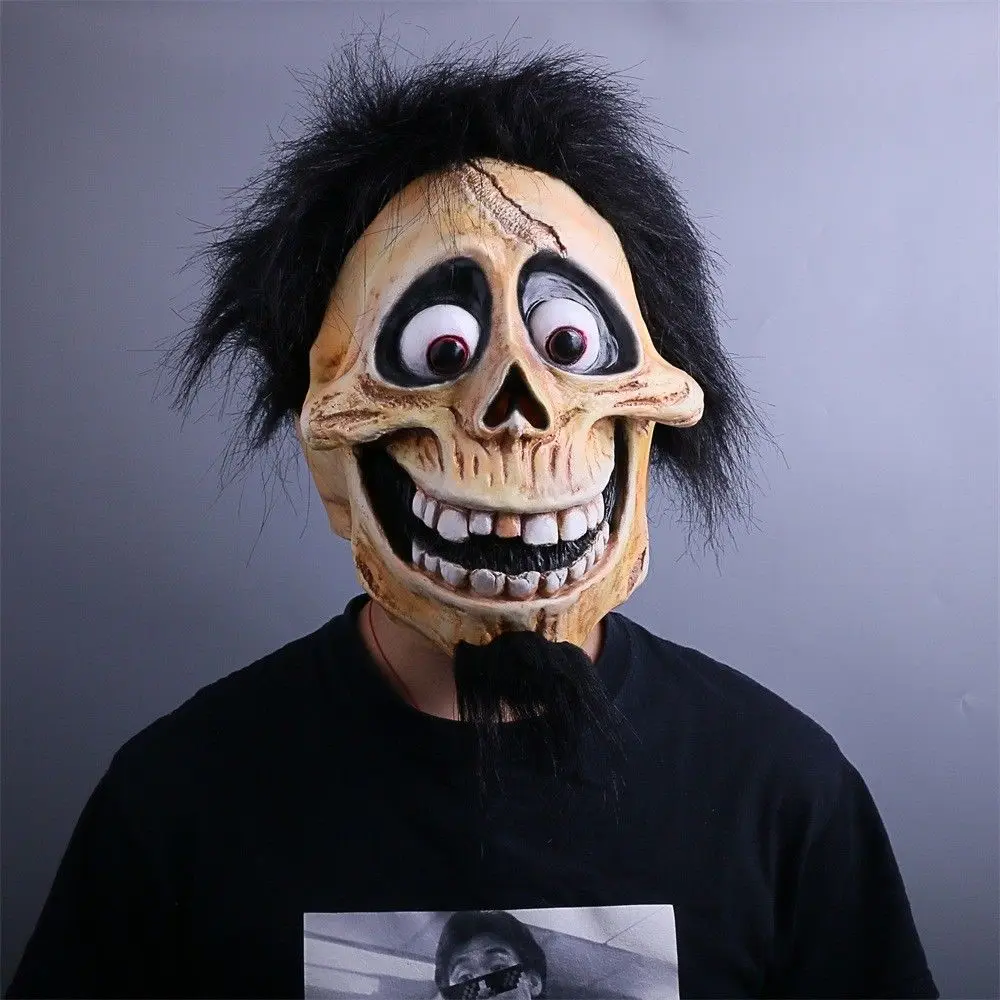 Movie CoCo Hector Mask Cosplay Ektor Halloween Skull Mask Full Head Costume Fancy Dress Props
Movie CoCo Hector Mask Cosplay Ektor Halloween Skull Mask Full Head Costume Fancy Dress Props