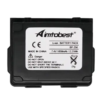 BP-256 BP256 1650mAh High Capacity Li-ion Battery for Icom Radio IC-92AD IC-E92D ID-92
BP-256 BP256 1650mAh High Capacity Li-ion Battery for Icom Radio IC-92AD IC-E92D ID-92