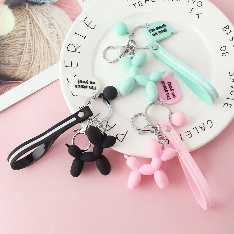 2019 Fresh color PVC soft rubber rope dog Cartoon elephant doll pendant key chain Cute puppy doll couple key chain lanyard gift
2019 Fresh color PVC soft rubber rope dog Cartoon elephant doll pendant key chain Cute puppy doll couple key chain lanyard gift