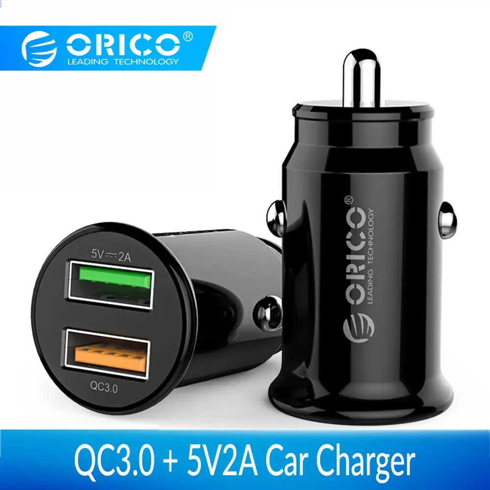 ORICO Fast QC3.0 Mini Dual USB 20W Car Quick Charger for iPhone Xs Max for Xiaomi for Samsung for Tablet for One Plus
ORICO Fast QC3.0 Mini Dual USB 20W Car Quick Charger for iPhone Xs Max for Xiaomi for Samsung for Tablet for One Plus