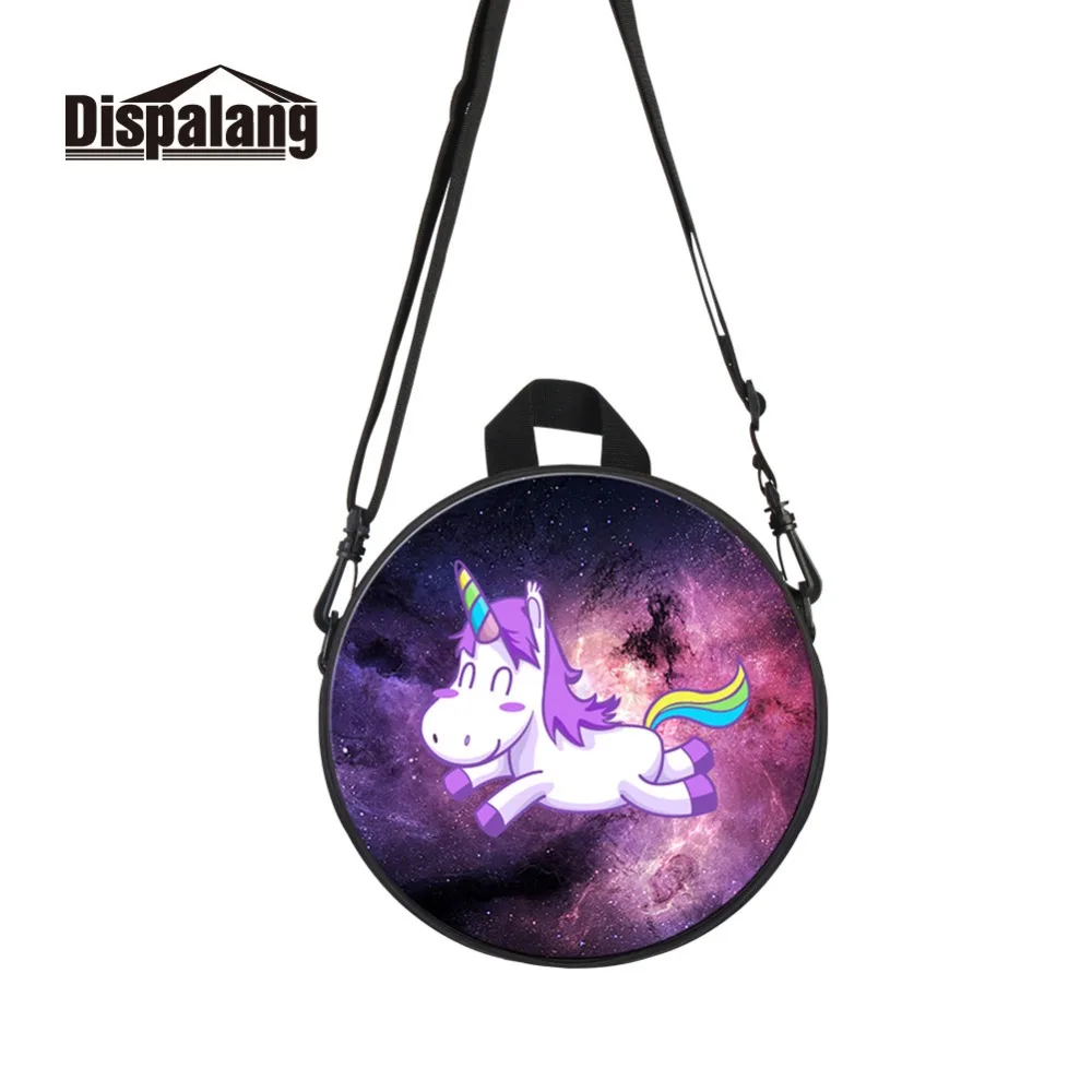 Dispalang Round Messenger Bag for Lady Female Handbag for Student Women's Double Shoulder Crossbody Bags Printing Trendy Unicorn
Dispalang Round Messenger Bag for Lady Female Handbag for Student Women's Double Shoulder Crossbody Bags Printing Trendy Unicorn