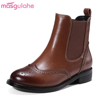 Masgulahe womens shoes large size ankle boots elastic band slip on genuine leather boots zipper thick low heels autumn boots
Masgulahe womens shoes large size ankle boots elastic band slip on genuine leather boots zipper thick low heels autumn boots