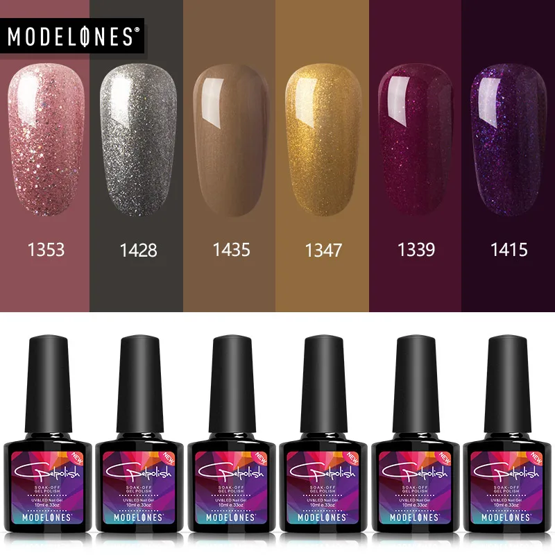 Modelones 6Pcs/Lot Brown Color Series Gel Nail Art Kits Semi Permanent UV Nail Gel Polish Long Lasting Led Nail Gel Varnish Set
Modelones 6Pcs/Lot Brown Color Series Gel Nail Art Kits Semi Permanent UV Nail Gel Polish Long Lasting Led Nail Gel Varnish Set