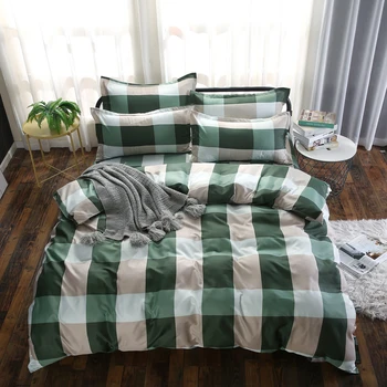 Green lattice plaid Bedding Sets printed duvet cover set sheets pillowcase queen twin size
Green lattice plaid Bedding Sets printed duvet cover set sheets pillowcase queen twin size