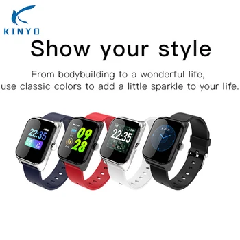 Colorful smart wristband blood pressure blood oxygen smart bracelet women sports activity tracker smart band pk xiomi mi band 3
Colorful smart wristband blood pressure blood oxygen smart bracelet women sports activity tracker smart band pk xiomi mi band 3