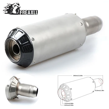 36-51MM Universal Motorcycle Exhaust Carbon Motorbike Exhaust Pipes Bike Muffler For Kawasaki KTM 990 Super Duke YAMAHA MT09
36-51MM Universal Motorcycle Exhaust Carbon Motorbike Exhaust Pipes Bike Muffler For Kawasaki KTM 990 Super Duke YAMAHA MT09