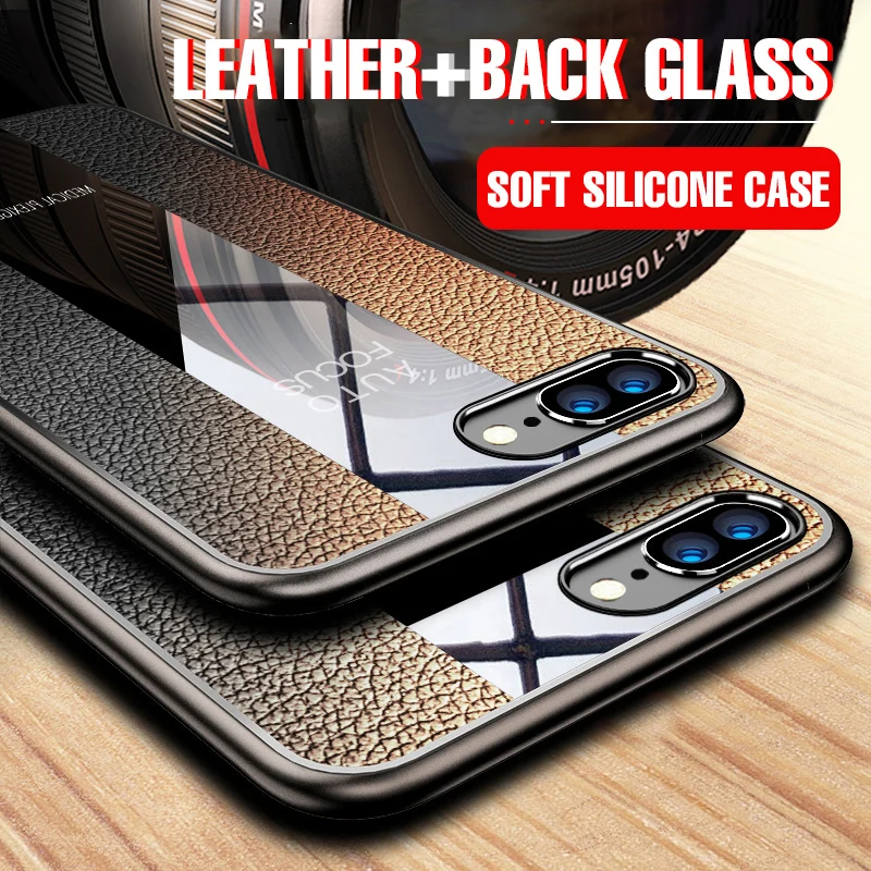 Luxury Leather Bumper Case On The For iPhone X XS MAX 7 8 Plus Soft Case For iPhone 8 7 6 6s Plus Shockproof Silicone Phone Case
Luxury Leather Bumper Case On The For iPhone X XS MAX 7 8 Plus Soft Case For iPhone 8 7 6 6s Plus Shockproof Silicone Phone Case