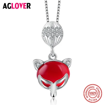 AAA Crystal 925 Sterling Silver Necklace Female Personality Fox Pendant Necklace Women Jewelry 3 Color Choices
AAA Crystal 925 Sterling Silver Necklace Female Personality Fox Pendant Necklace Women Jewelry 3 Color Choices
