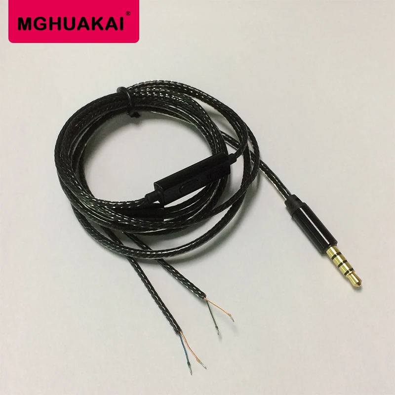 MGHUAKAI HIFI 3.5mm Earphone Cable for DIY Replacement 2M Audio Cable Headphone Repair Headset Wire
MGHUAKAI HIFI 3.5mm Earphone Cable for DIY Replacement 2M Audio Cable Headphone Repair Headset Wire
