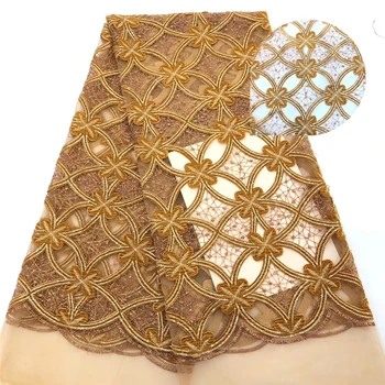 Tollola African Lace FabricGold Nigerian Lace Fabric Bridal 2019 High Quality Velvet Net Tulle Lace Fabric For Wedding Party
Tollola African Lace FabricGold Nigerian Lace Fabric Bridal 2019 High Quality Velvet Net Tulle Lace Fabric For Wedding Party
