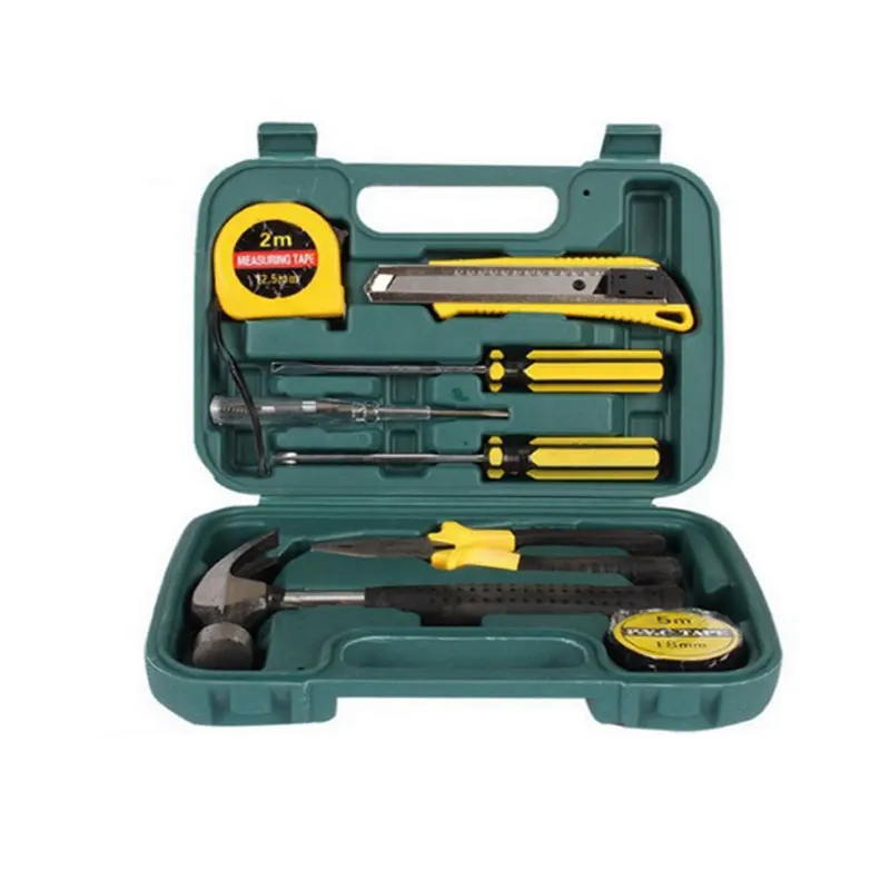 9 Pcs Home Hardware Electrician Repair Electric Tool Set Multifunctional Tools Carpentry Repair Combination Manual Toolbox Set
9 Pcs Home Hardware Electrician Repair Electric Tool Set Multifunctional Tools Carpentry Repair Combination Manual Toolbox Set