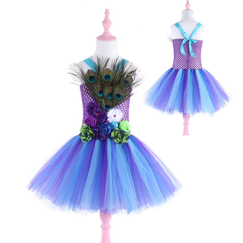 Flowers Peacock Costume for Girls Tutu Dress Dance Ball Gown Kids Party Dresses for Wedding Birthday Princess Girl Dress Vestido
Flowers Peacock Costume for Girls Tutu Dress Dance Ball Gown Kids Party Dresses for Wedding Birthday Princess Girl Dress Vestido