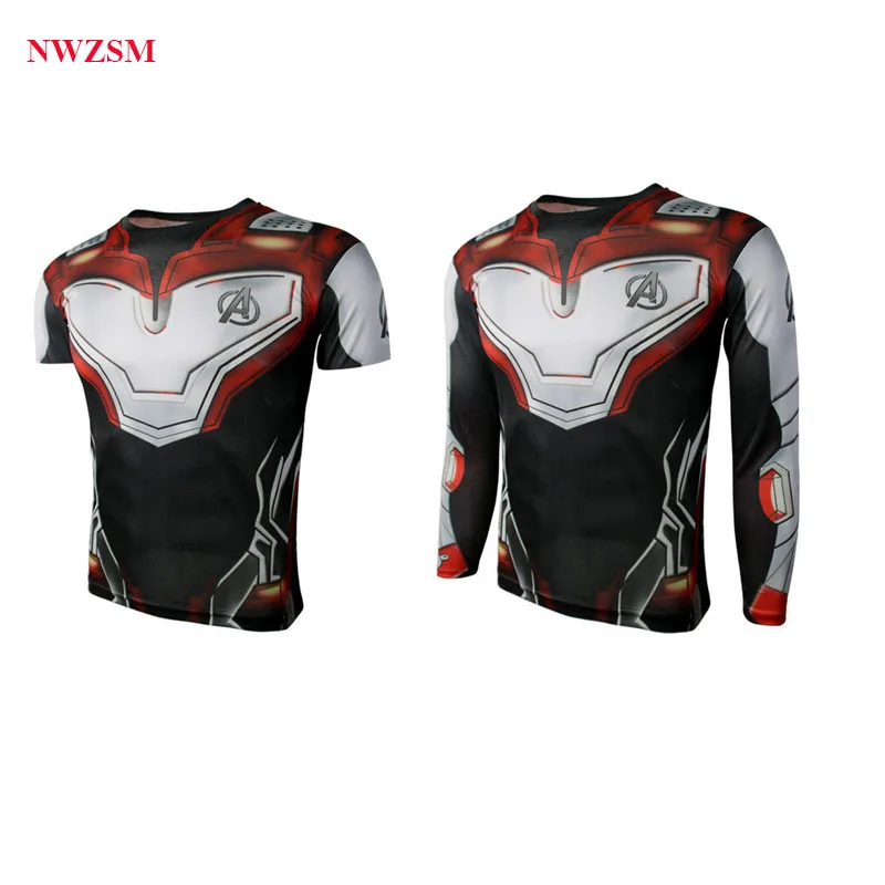 The Avengers 4 Endgame Quantum Realm Cosplay Men T-shirt Superhero Endgame Costume Male Long Sleeve shirts Tops
The Avengers 4 Endgame Quantum Realm Cosplay Men T-shirt Superhero Endgame Costume Male Long Sleeve shirts Tops