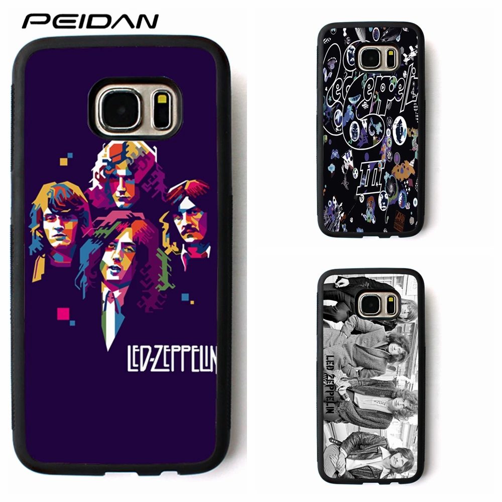 PEIDAN led zeppelin 5 phone for S3 S4 S5 S6 S7 S8 edge Note 3 4 #B34 |