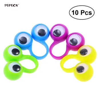 10pcs Eye Finger Puppe Plastic Rings with Wiggle Eyes Finger Spies For Birthday Party Kids Gags & Practical Jokes Gift Toy New
10pcs Eye Finger Puppe Plastic Rings with Wiggle Eyes Finger Spies For Birthday Party Kids Gags & Practical Jokes Gift Toy New