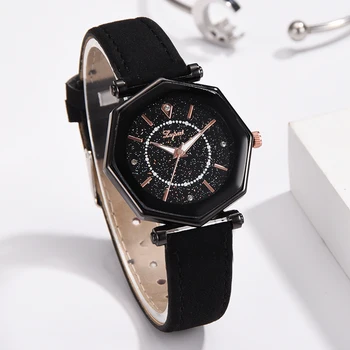 Women Starry Night Sky Dial Quartz Watch Girls PU Band Geomatric Wristwatch Birthday Holiday Gift
Women Starry Night Sky Dial Quartz Watch Girls PU Band Geomatric Wristwatch Birthday Holiday Gift