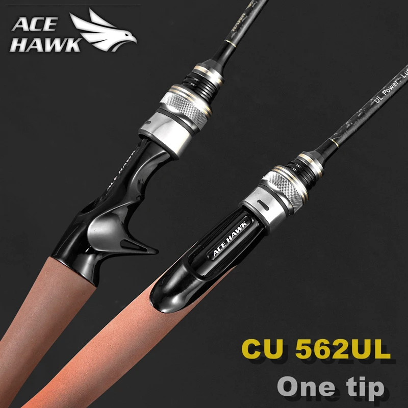 Promotion ACE HAWK 562 UL 1.67m Trout Fishing Rod NO Profit Carbon fiber Ultralight Spinning Solid Tip Fast Action Pole
Promotion ACE HAWK 562 UL 1.67m Trout Fishing Rod NO Profit Carbon fiber Ultralight Spinning Solid Tip Fast Action Pole