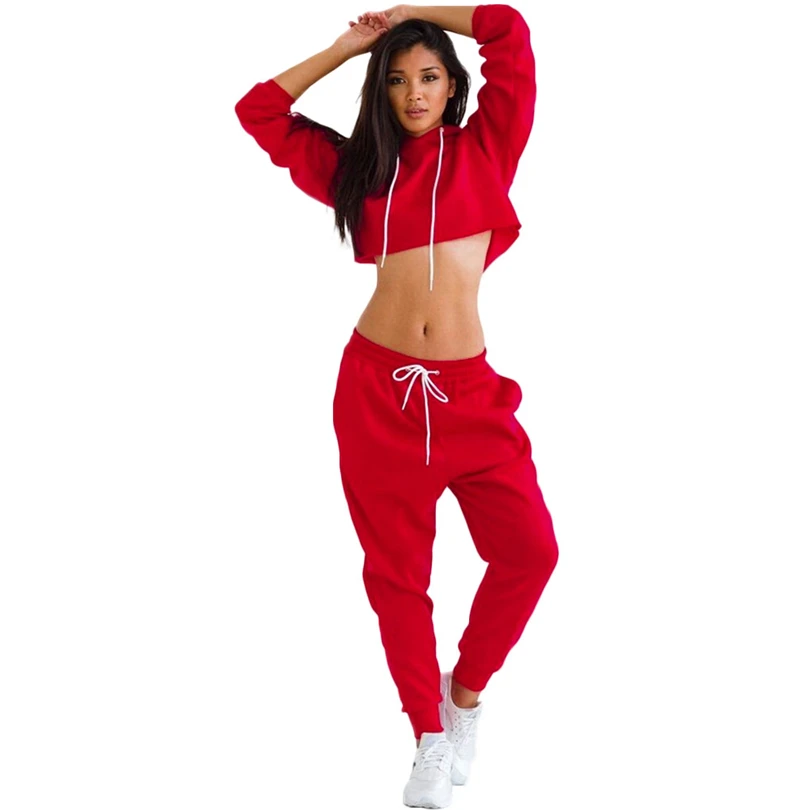 Women's Sexy Two Piece Set Track Suit Cropped Pants and Top Ladies Casual Hoodie Suits For Women 2019 Spring Autumn JJ30
Women's Sexy Two Piece Set Track Suit Cropped Pants and Top Ladies Casual Hoodie Suits For Women 2019 Spring Autumn JJ30