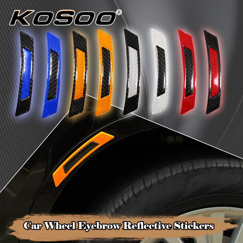 KOSOO Car Wheel Rim Eyebrow Safety Warning Reflective Strip Stickers Accessories Car-Styling For Rover 25 45 75 600 800 Metro
KOSOO Car Wheel Rim Eyebrow Safety Warning Reflective Strip Stickers Accessories Car-Styling For Rover 25 45 75 600 800 Metro