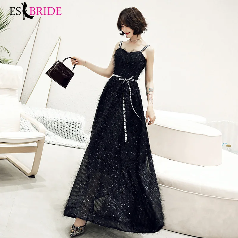 Evening Dress Female Banquet 2019 Summer Sleeveless Black Host Evening Dress Women Elegant Gorgeous Evening Dress Long ES2410-1
Evening Dress Female Banquet 2019 Summer Sleeveless Black Host Evening Dress Women Elegant Gorgeous Evening Dress Long ES2410-1