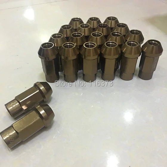 Light Weight 7075 Aluminum M12x1.5 Wheel rim lug nut For 2008-2009 Volvo C30 extended length open end
Light Weight 7075 Aluminum M12x1.5 Wheel rim lug nut For 2008-2009 Volvo C30 extended length open end