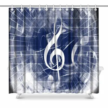 Music Notes and Clef in Space with Stars, Abstract Color Country House Image Music Concept Art Decor Shower Curtain
Music Notes and Clef in Space with Stars, Abstract Color Country House Image Music Concept Art Decor Shower Curtain