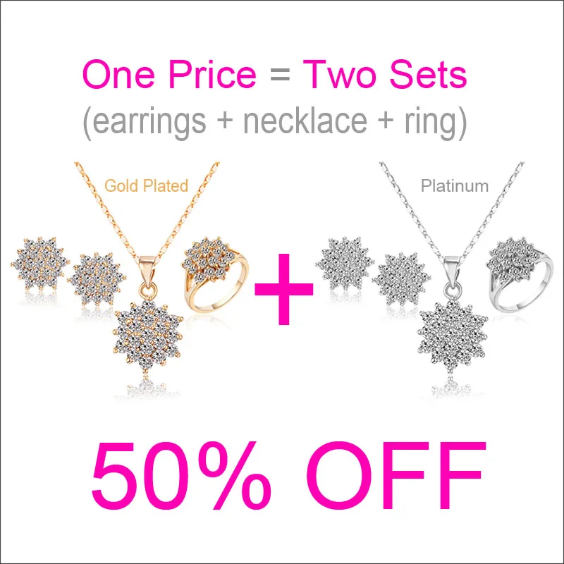 50% OFF African Jewelry Set Women Necklace Pendant Earrings Ring Bijoux Mariage Sieraden Jewlery Sets Taki Seti Jewellery S7878
50% OFF African Jewelry Set Women Necklace Pendant Earrings Ring Bijoux Mariage Sieraden Jewlery Sets Taki Seti Jewellery S7878