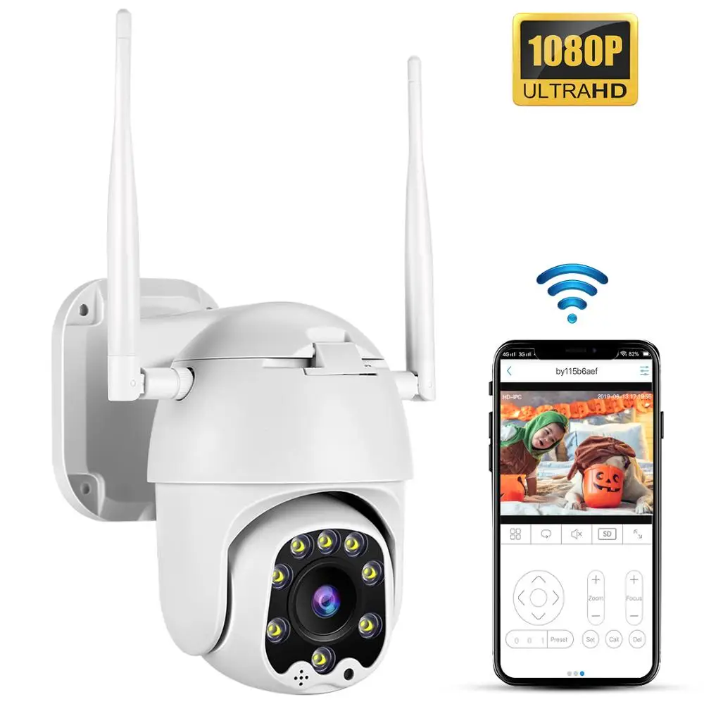 SEESII 1080P Cloud Storage Wireless PTZ IP Camera Speed Dome CCTV Security Cameras Outdoor ONVIF Two Way Audio P2P Camera WIFI
SEESII 1080P Cloud Storage Wireless PTZ IP Camera Speed Dome CCTV Security Cameras Outdoor ONVIF Two Way Audio P2P Camera WIFI