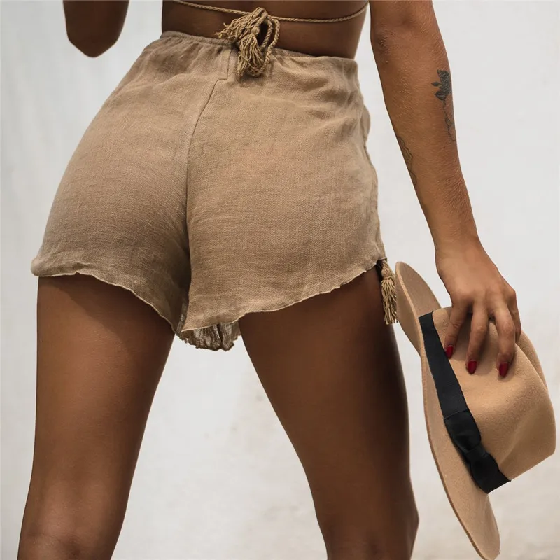 2019 Hot New Thin Cotton Bikini Cover Up Beach Swimsuit Women Loose High Waist Shorts Solid Bathing Suit Swim Brief Flat Shorts
2019 Hot New Thin Cotton Bikini Cover Up Beach Swimsuit Women Loose High Waist Shorts Solid Bathing Suit Swim Brief Flat Shorts