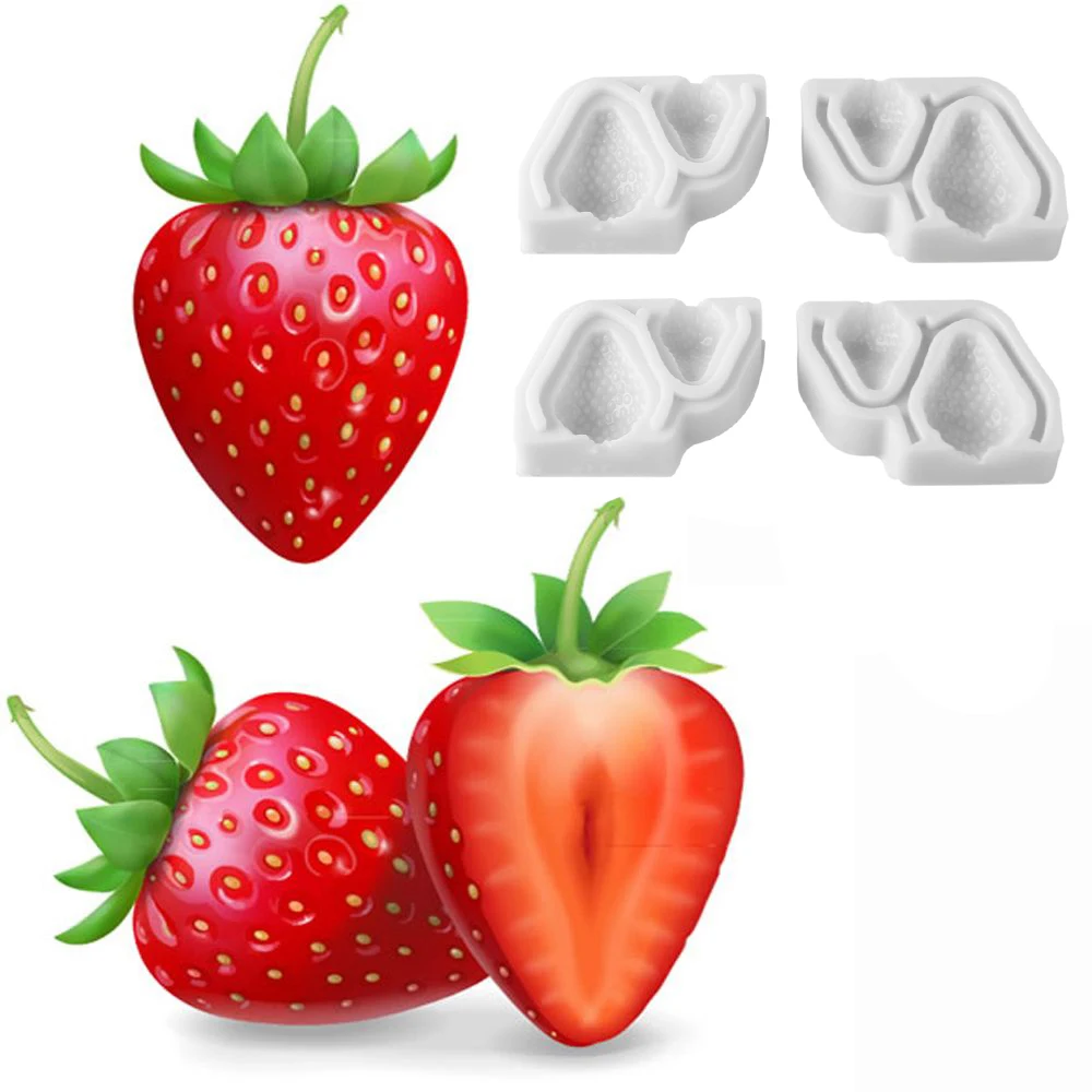 1PC New Silicone Strawberry Cake Mold Fondant Sugarcraft Grey White Mould Kitchen Baking & Pastry Tools Cake Decor
1PC New Silicone Strawberry Cake Mold Fondant Sugarcraft Grey White Mould Kitchen Baking & Pastry Tools Cake Decor