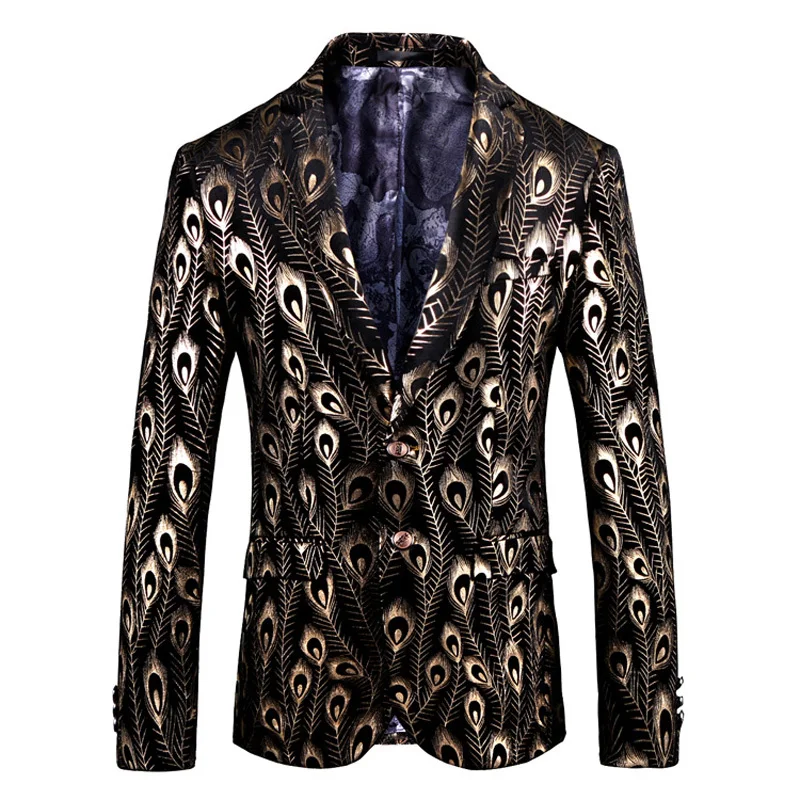 Luxury Gold Black Velvet Blazer Hombre Baroque Fancy Prom Wedding Slim Fit Blazer Masculino Plus Size 5xl Suit Jacket Men
Luxury Gold Black Velvet Blazer Hombre Baroque Fancy Prom Wedding Slim Fit Blazer Masculino Plus Size 5xl Suit Jacket Men