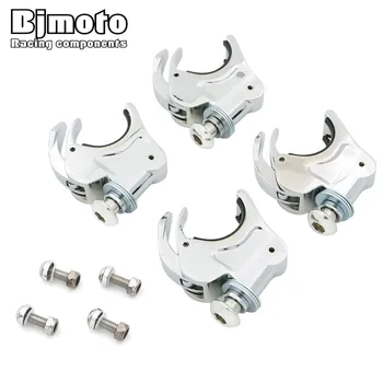 4pcs/lot Motorcycle Detachable Windshield Clamps Windscreen Clamp Quick Release For Harley Dyna&Sportster Models With 39mm Forks
4pcs/lot Motorcycle Detachable Windshield Clamps Windscreen Clamp Quick Release For Harley Dyna&Sportster Models With 39mm Forks