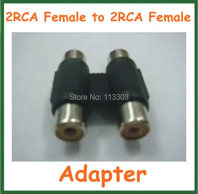 100pcs 2RCA Converter 2RCA Female to 2RCA Female Extension Adapter Adaptor Connector
100pcs 2RCA Converter 2RCA Female to 2RCA Female Extension Adapter Adaptor Connector