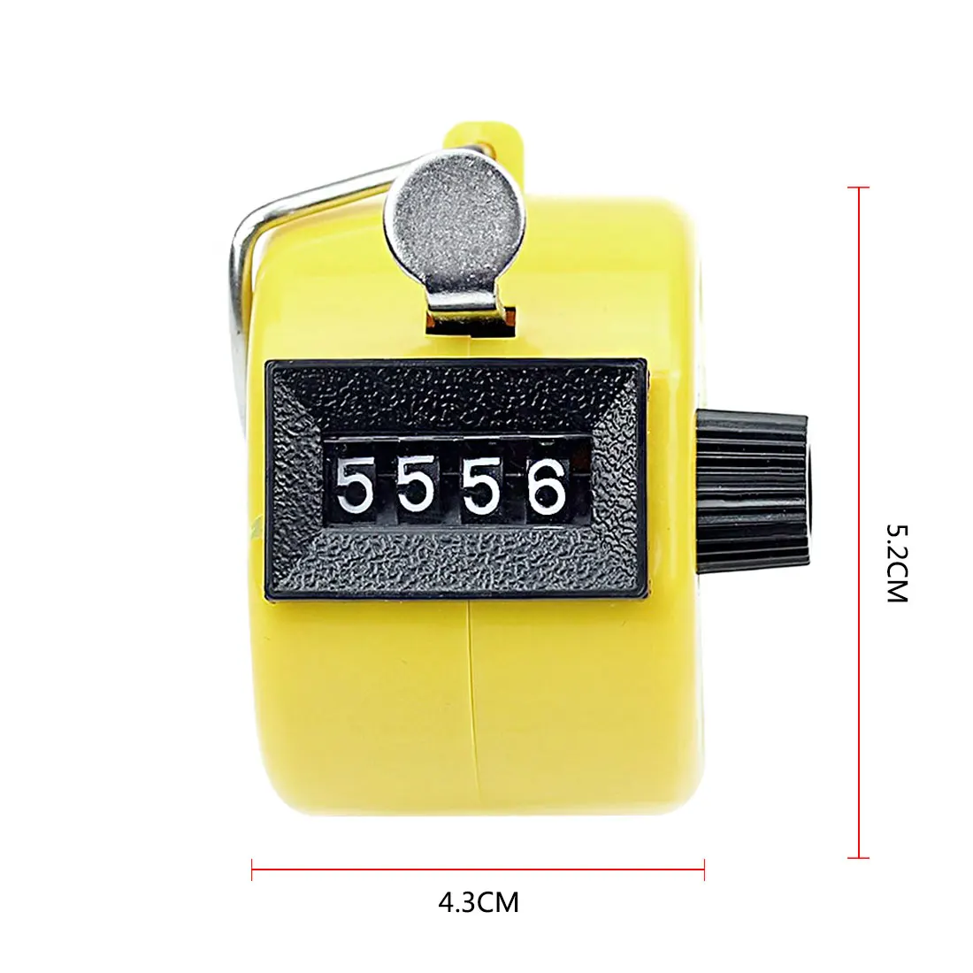 4 Digit Portable Convenient Plastic + Metal Hand Held Tally Counter Manual Palm Clicker Number Counting Golf
4 Digit Portable Convenient Plastic + Metal Hand Held Tally Counter Manual Palm Clicker Number Counting Golf