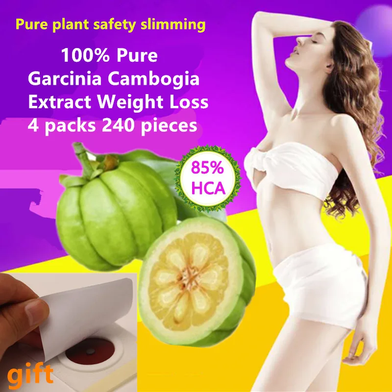 4 PACKS 240 pcs Pure garcinia cambogia extract 85% HCA slimming products loss weight diet product for women Quick weight loss
4 PACKS 240 pcs Pure garcinia cambogia extract 85% HCA slimming products loss weight diet product for women Quick weight loss
