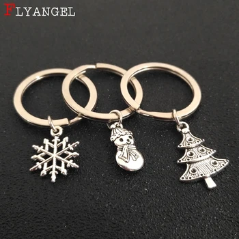 Gift For Friends Boy Men Merry Christmas Elk Snowflake Snowman Doll Bell Jingle Christmas Tree Keychain Jewelry Alloy Keyring
Gift For Friends Boy Men Merry Christmas Elk Snowflake Snowman Doll Bell Jingle Christmas Tree Keychain Jewelry Alloy Keyring