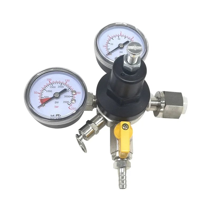 CO2 Regualtor / Nitrogen Regualtor Beer Pressure Reducer Nput Thread W21.8 for Household Brewed Beer Bar Accessories Tools
CO2 Regualtor / Nitrogen Regualtor Beer Pressure Reducer Nput Thread W21.8 for Household Brewed Beer Bar Accessories Tools