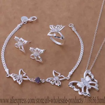 AS304 925 sterling silver Jewelry Sets Bracelet 206 + Necklace 166 + Earring 397 + Ring 158 /bfnajwua hjpaqawa
AS304 925 sterling silver Jewelry Sets Bracelet 206 + Necklace 166 + Earring 397 + Ring 158 /bfnajwua hjpaqawa