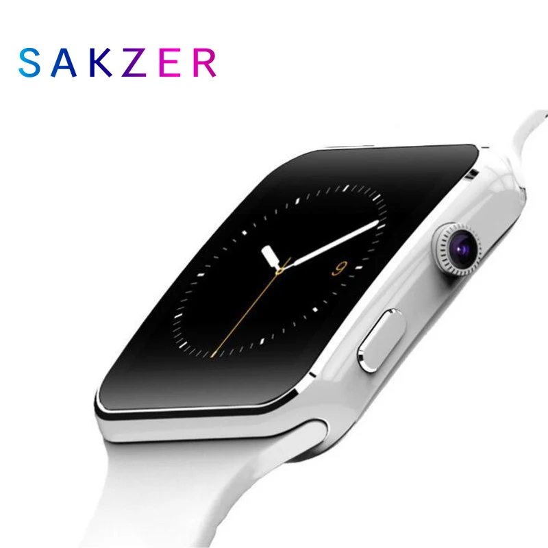 X6 Smart Watch Bluetooth Sprot Smartwatch Support SIM Card Dial/with Camera Touch Screen For iPhone Xiaomi Android IOS
X6 Smart Watch Bluetooth Sprot Smartwatch Support SIM Card Dial/with Camera Touch Screen For iPhone Xiaomi Android IOS