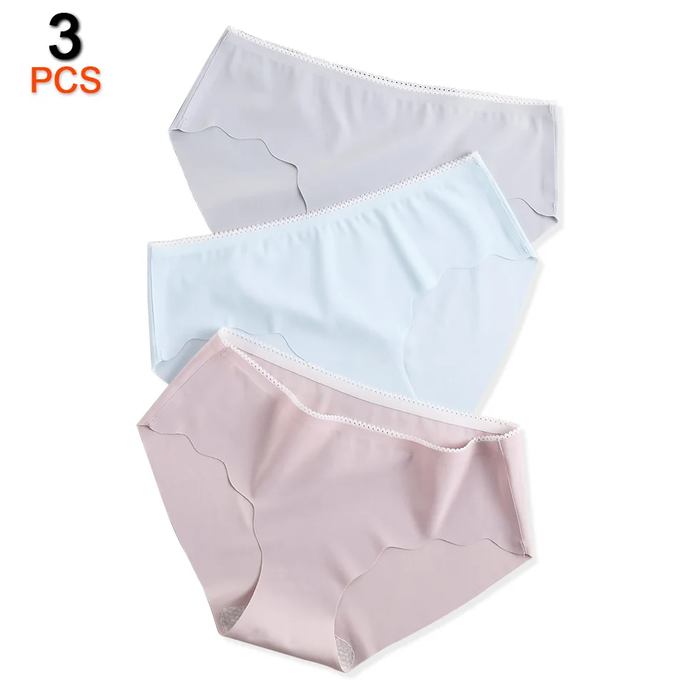 3Pcs/lot Seamless Panties For Women Underwear Cotton Crotch Seamless Briefs Sexy Panties Female Breathable Briefs Ladies New Hot
3Pcs/lot Seamless Panties For Women Underwear Cotton Crotch Seamless Briefs Sexy Panties Female Breathable Briefs Ladies New Hot