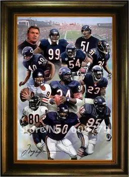 Chicago Bears Oil Painting
Chicago Bears Oil Painting